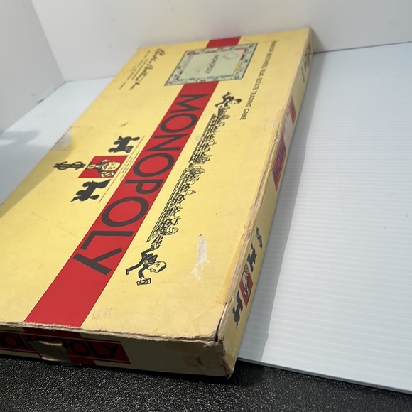 1935-1946 MONOPOLY Parker Brothers Board Game Vintage for Pieces SEE PICTURES - Picture 8 of 8